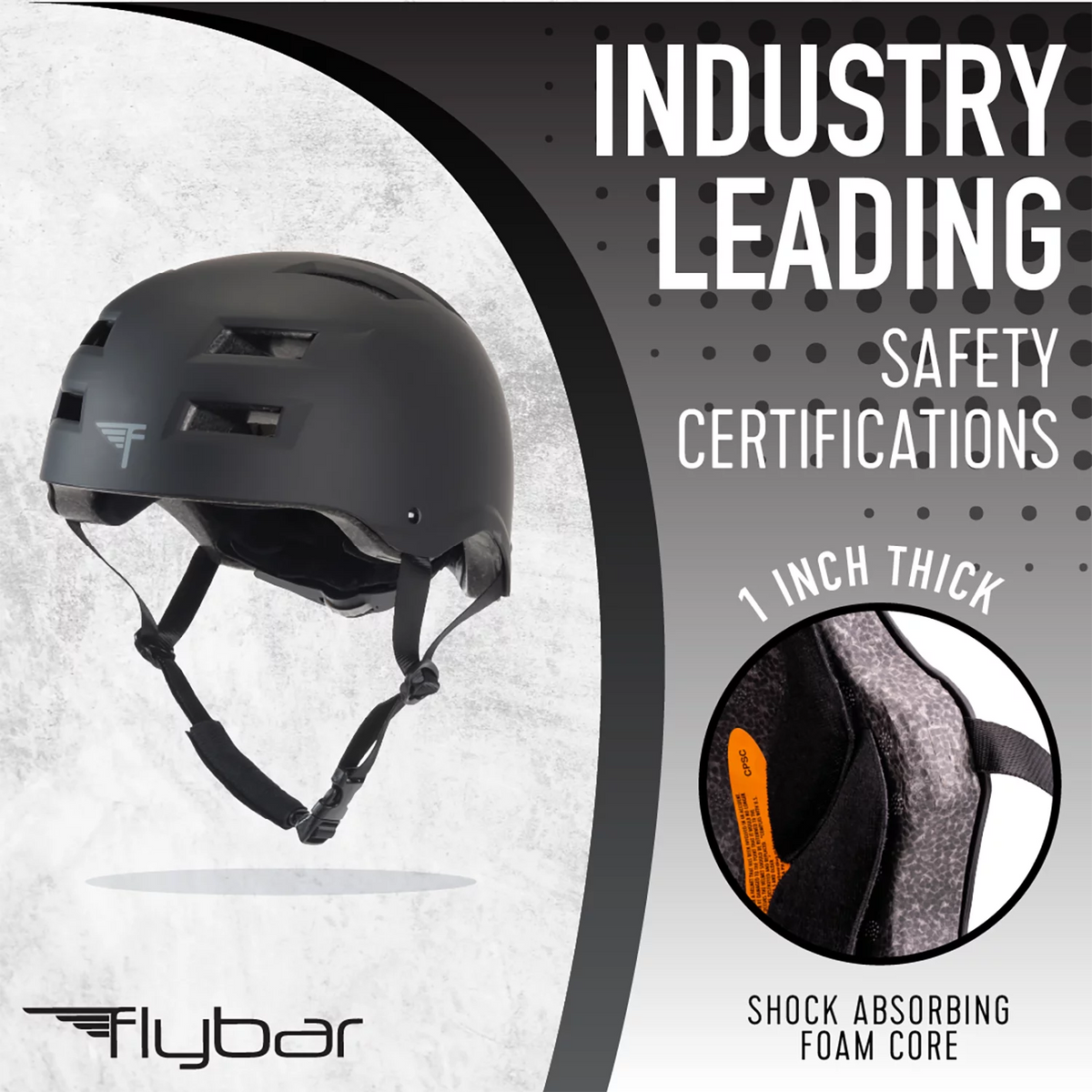 Black Multi Sport Skateboard and Bike Helmet S986