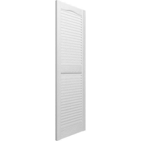 14 1/2x22W x 67x22H Vinyl Open Louver Shutters X8975