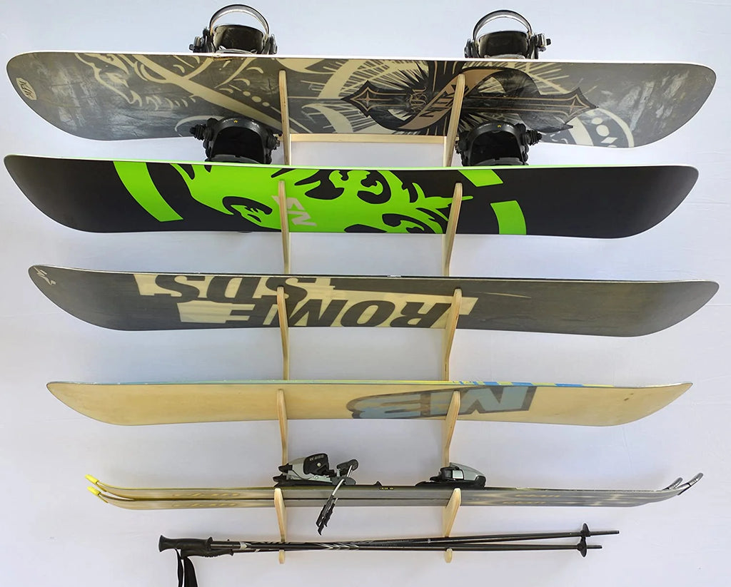 Snowboard Wall Rack (Holds 5) D160358