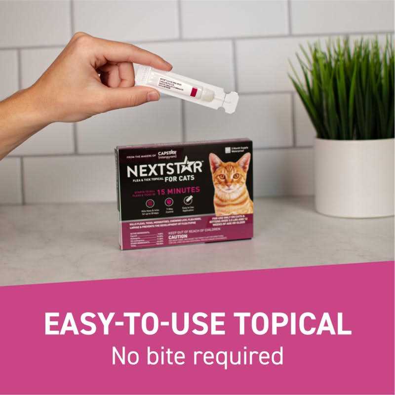 Flea and Tick Prevention for Cats Topical Treatment Drops Q9858