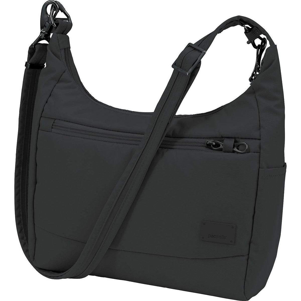 Black Anti-Theft Travel Handbag O92986