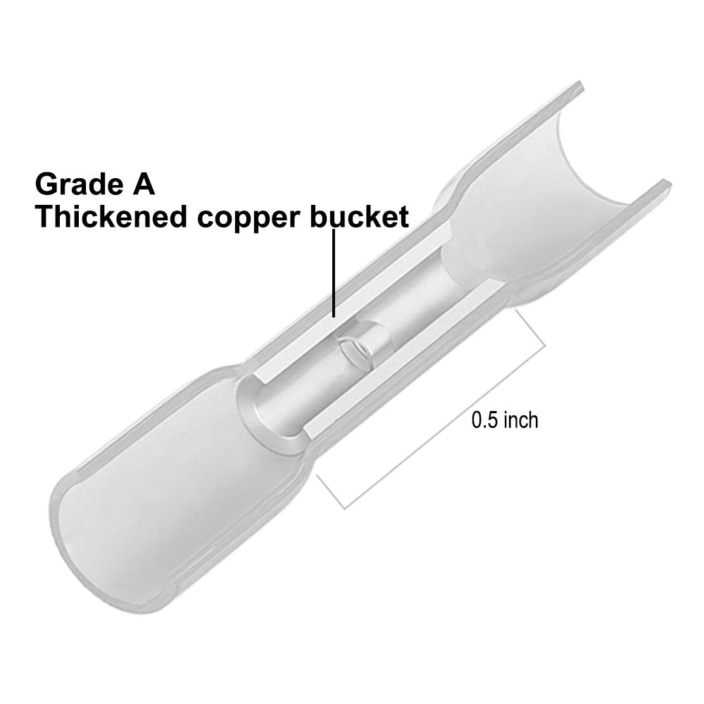660 PCS Insulated Waterproof Heat Shrink Butt Connector F372374
