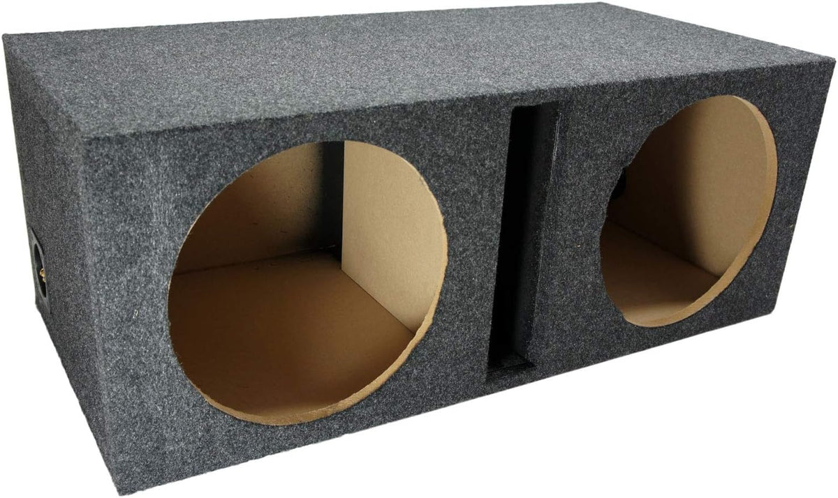 Dual 12 Vented Ported Subwoofer Enclosure 5/8 MDF P17044