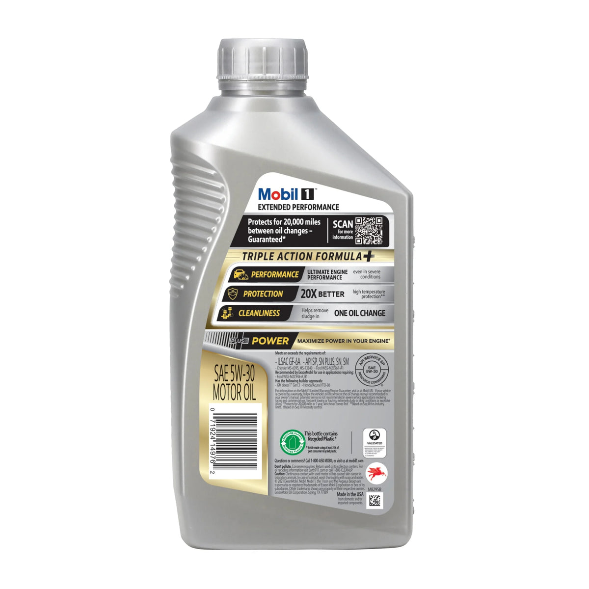 Full Synthetic 5W-30 Motor Oil 1 Quart V26605