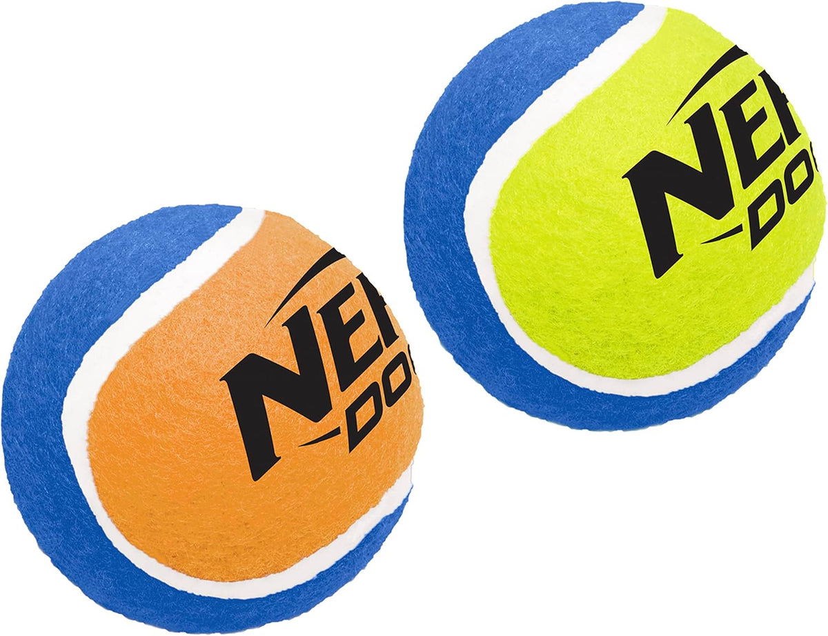 Tennis Ball Dog Toys, 3 Inches, Two Pack W31534