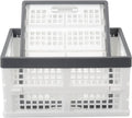 16 L Plastic Collapsible Storage Crates, 2 Packs Z61635