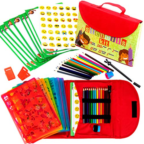 Drawing Stencils Set 55 Piece M74681