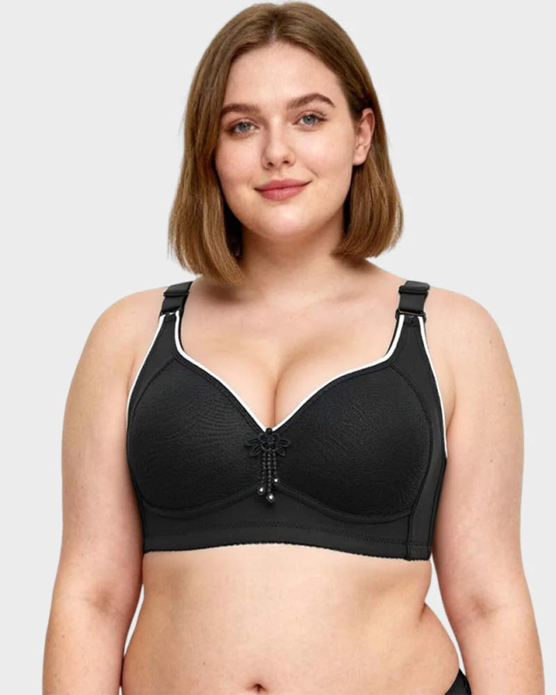 Wireless Push-Up & Jacquard Lace 5-Piece Set B74652