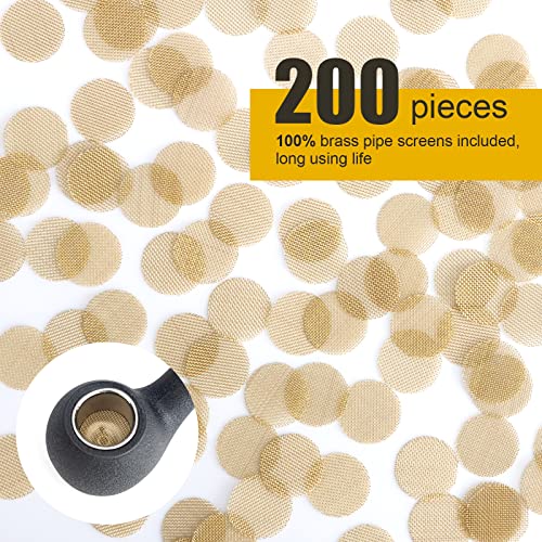 200 pcs Brass Pipe Screens with Storage Box D724445
