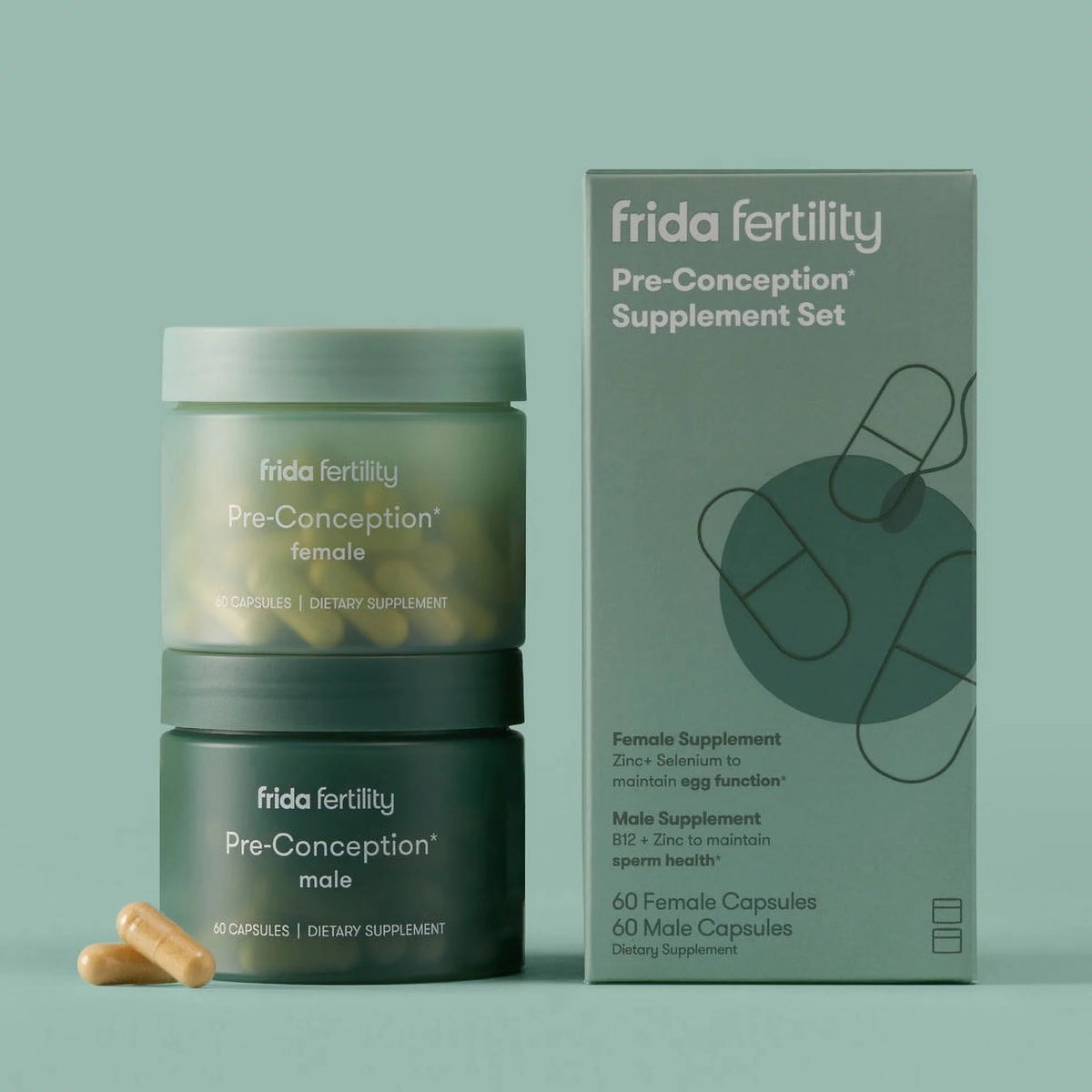 Pre-Conception Supplement Set 60 capsules E1530