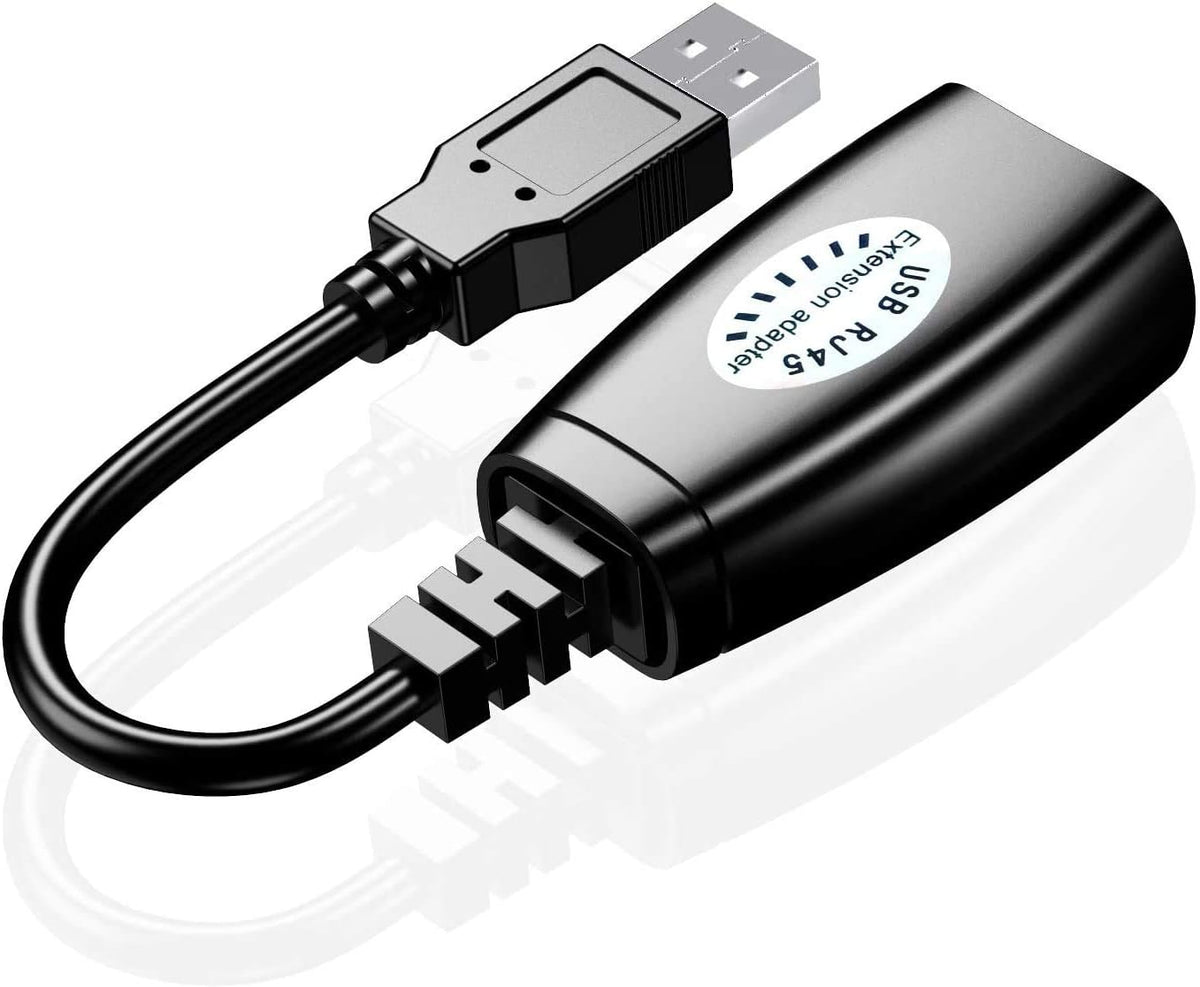 USB Over Cat6 Extender Over Cat5/Cat5e/Cat6 Cable Connector Adapter 2 Pairs P418729