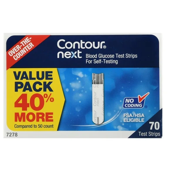 Blood Glucose Test Strips 70 Count Q3781