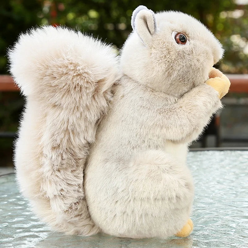 20cm Plush Squirrel Stuffed Doll Throw Pillow X404818