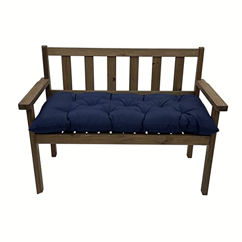 Waterproof Bench Cushion with Ties (47.2*19.7inch, burgundy) X26084