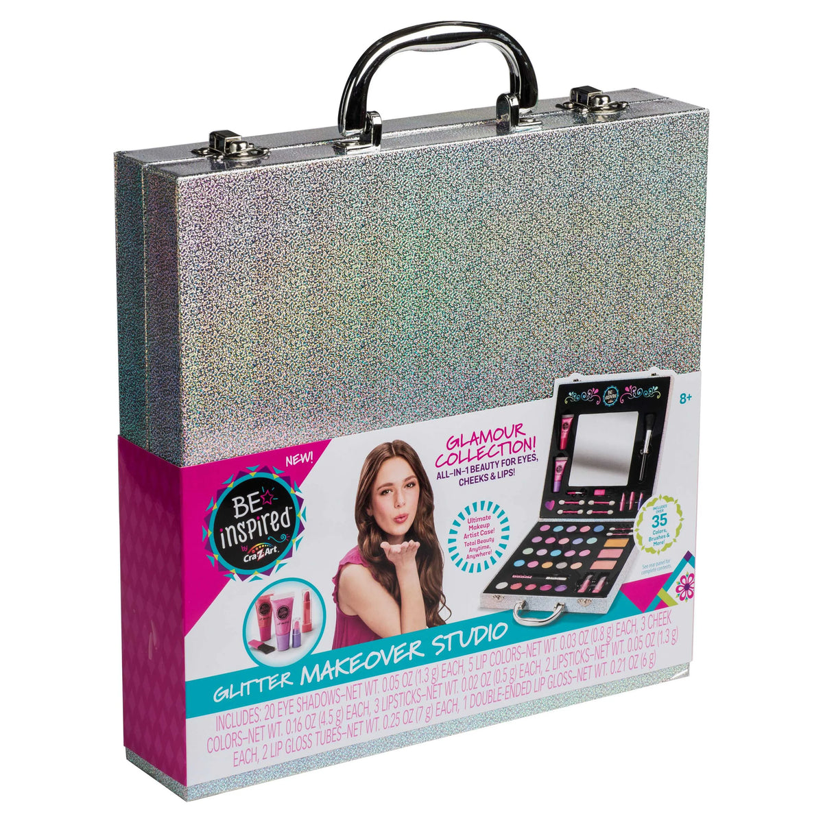 Multicolor Makeup Set with Case F79255