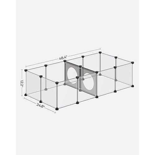 Small Animal Playpen Indoor Exercise Fence E4883