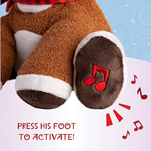 Stuffed Animal Plush Toy with Music & Lights E195087