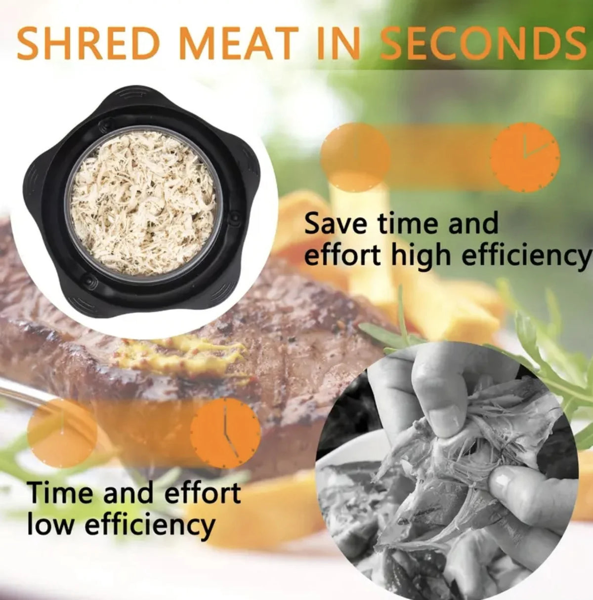 Manual Washable Meat Shredder S552336