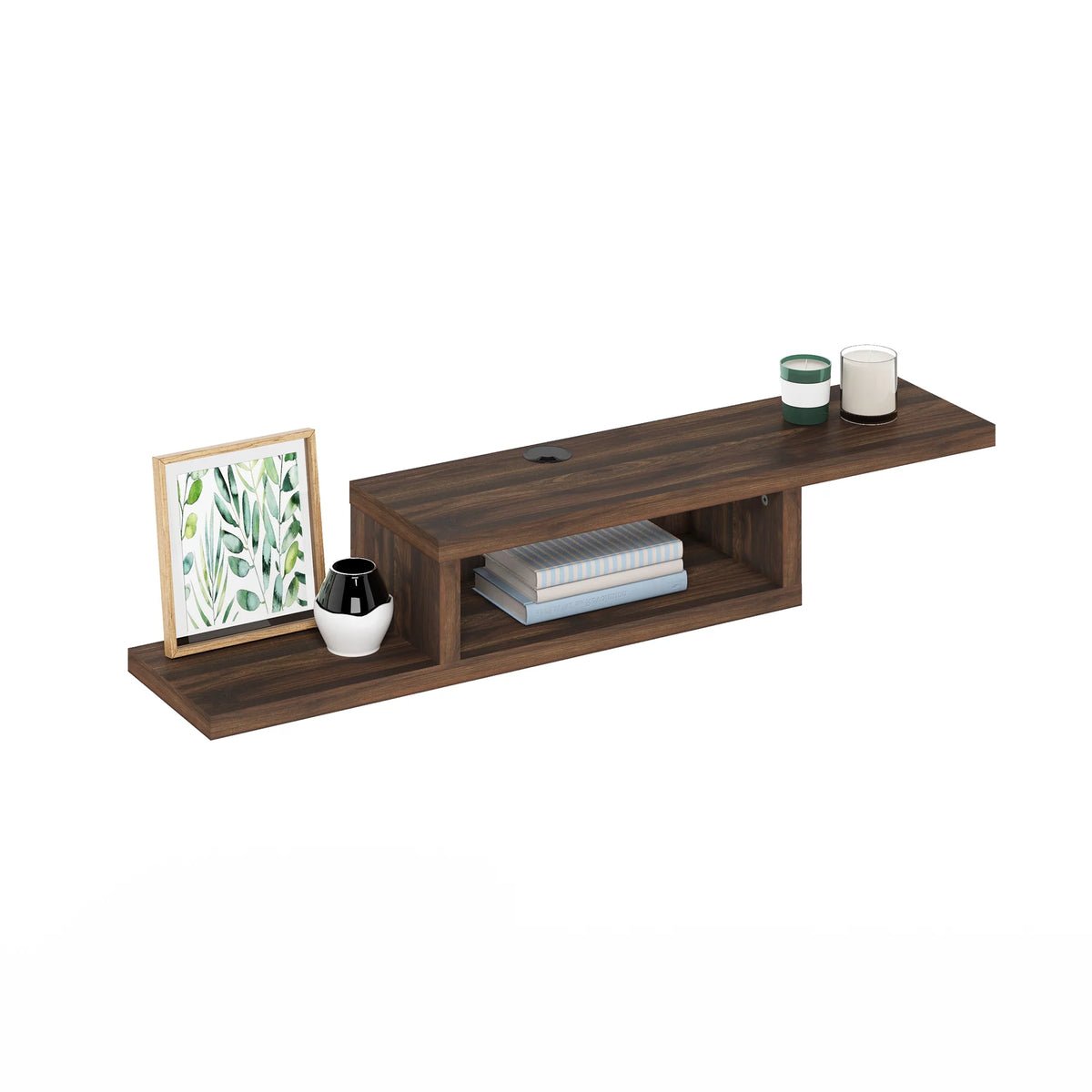 47 Inch Wall Mounted Floating Media Console Q356833