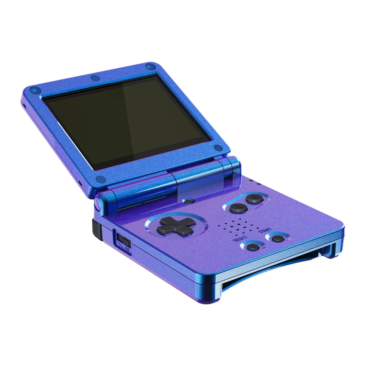 Chameleon Purple Blue Glossy Replacement Housing Shell for Gameboy Advance SP B2877