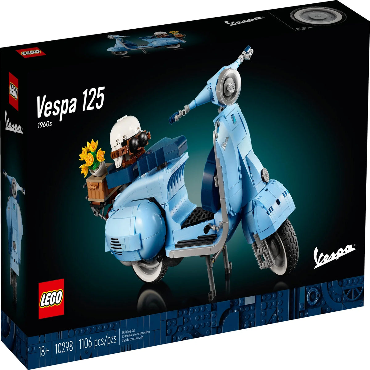 Vespa 125 Scooter Model Building Kit S452336