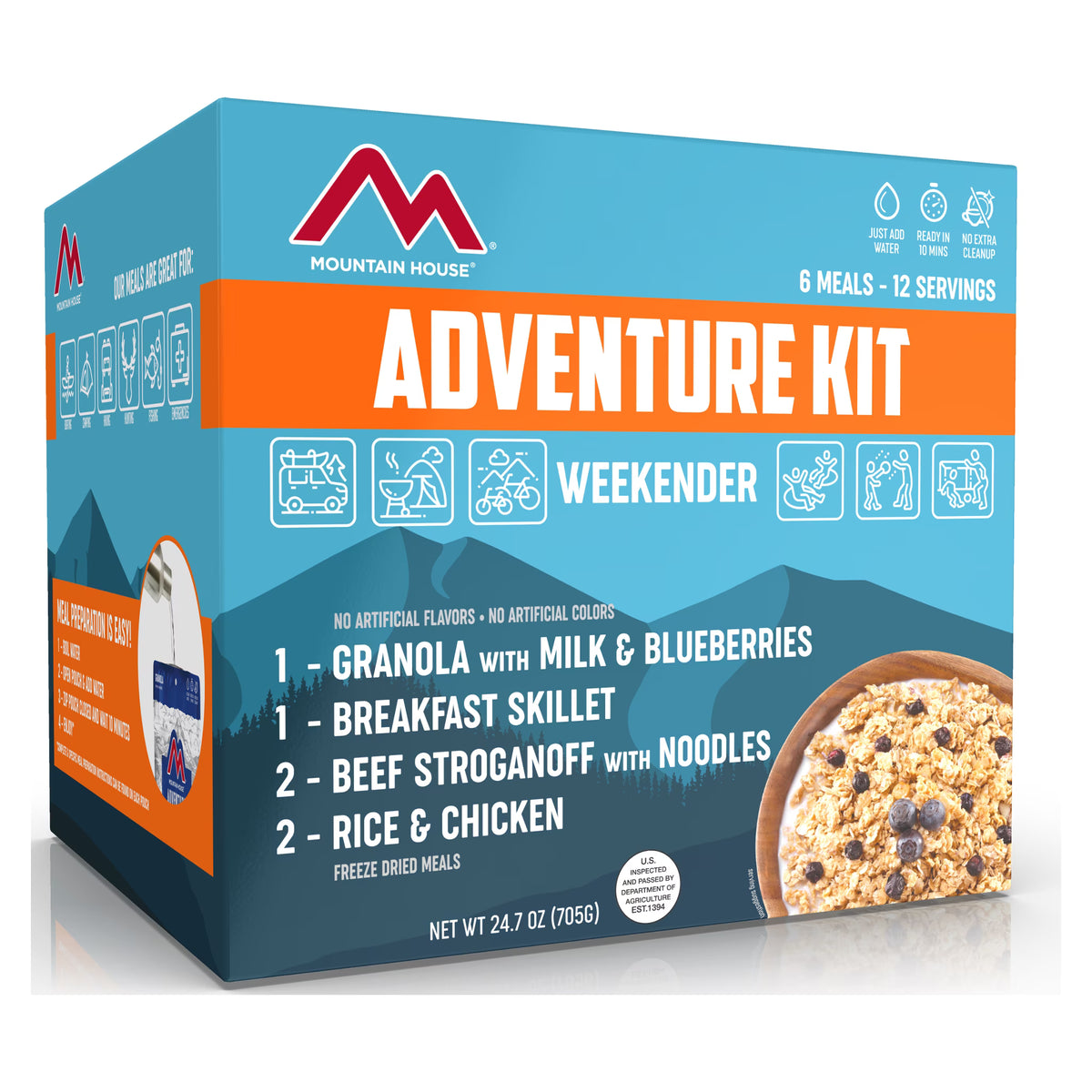 12 Servings Emergency Food Kit Z282485