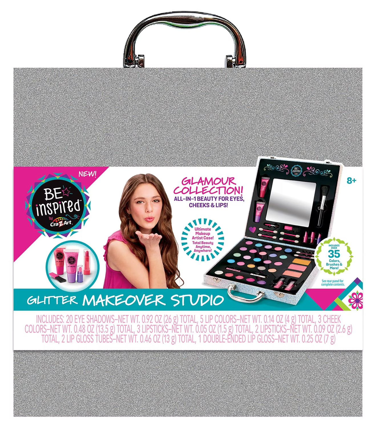Multicolor Makeup Set with Case F79255