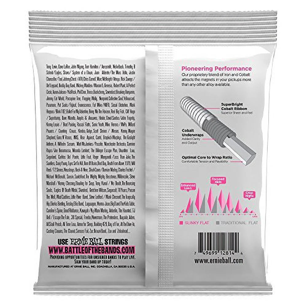 45-100 Gauge Flatwound Bass Guitar Strings S7180