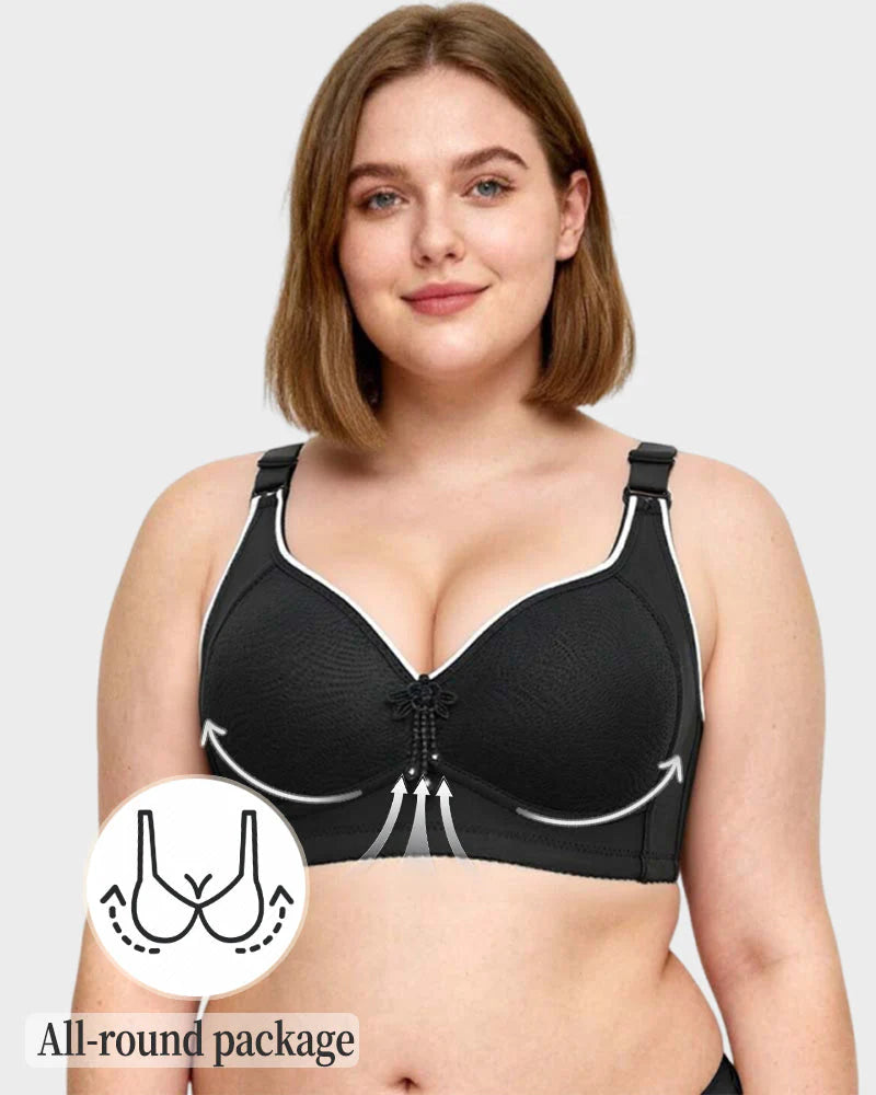 Wireless Push-Up & Jacquard Lace 5-Piece Set B74652