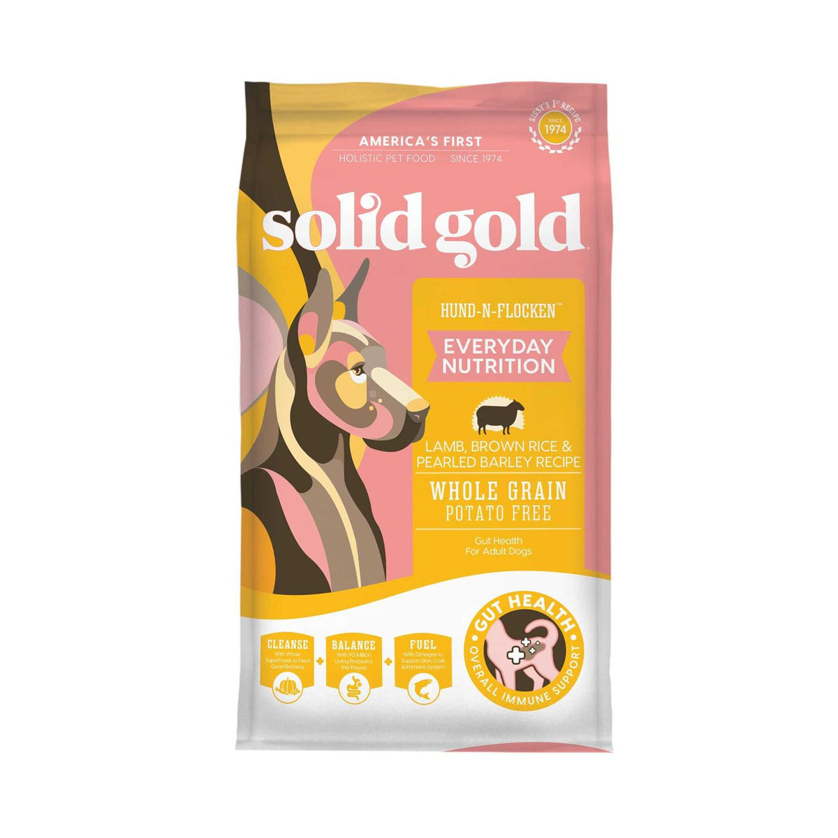 Solid Gold Hund-N-Flocken Dry Dog Food Lamb L50311