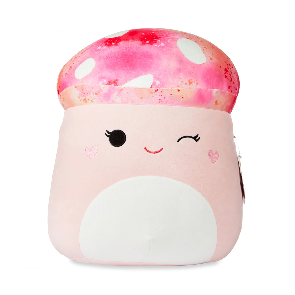 Pink Tie Dye Mushroom Plush Toy Q712504