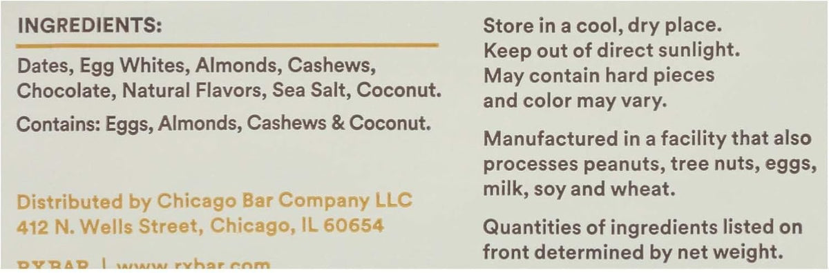 Coconut Chocolate Protein Bar, 1.83 Ounce (Pack of 12) L296463