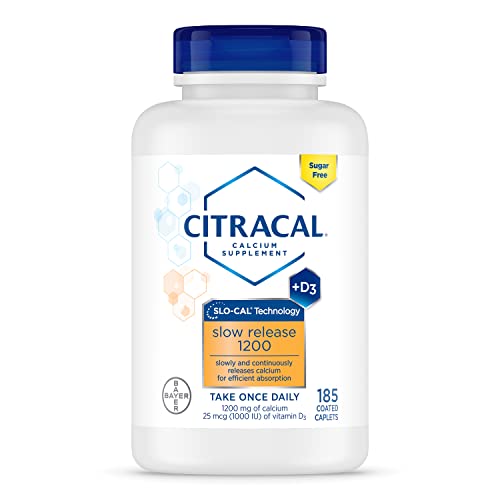 1200 mg Calcium Citrate with Vitamin D3, 185 Count I417057