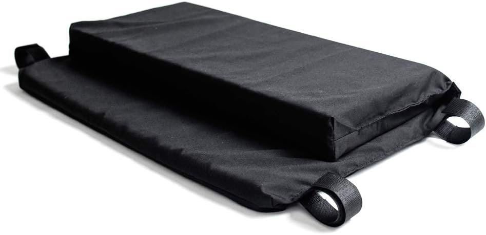 Padded Wheelchair Foot Rest, Black B66589