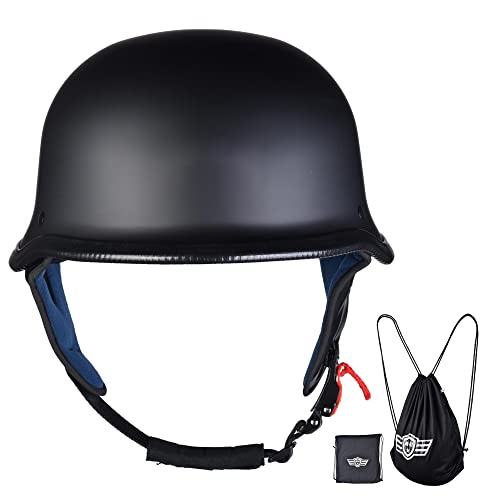 German Style Half Helmet DOT Approved Z896