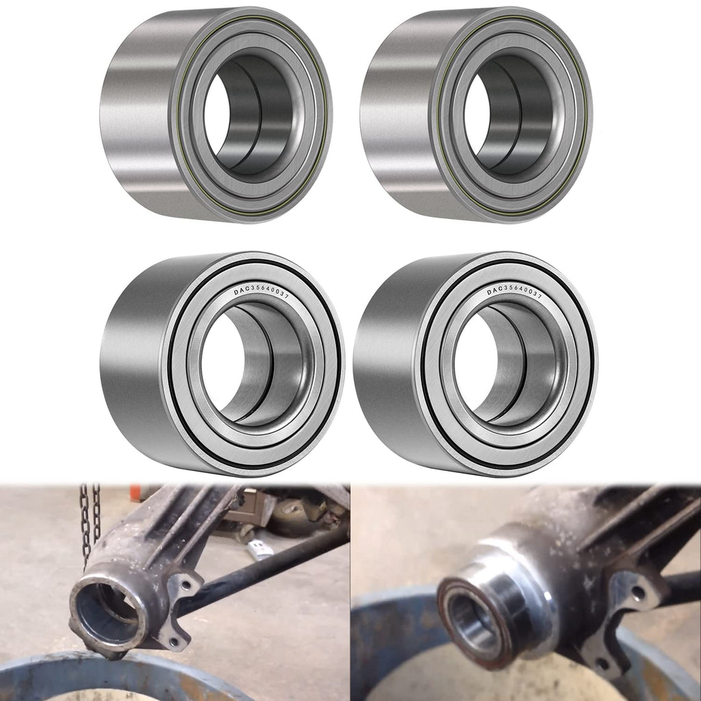4 Pack Front and Rear Wheel Bearings H285409