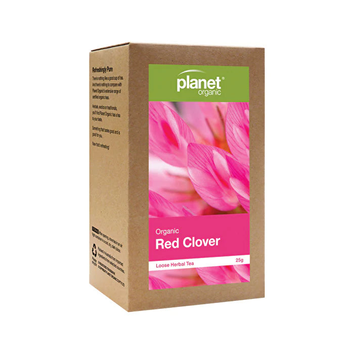 Organic Red Clover Loose Leaf Tea 25g Q6917