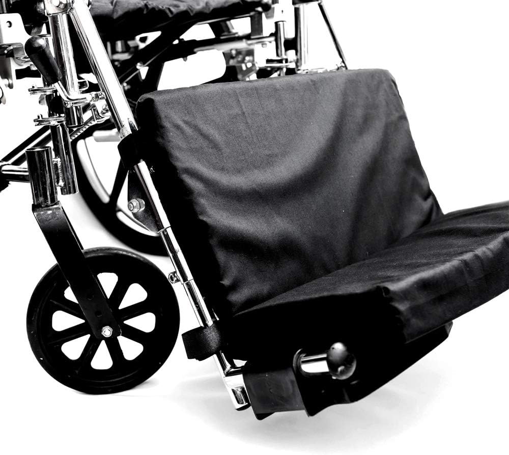 Padded Wheelchair Foot Rest, Black B66589