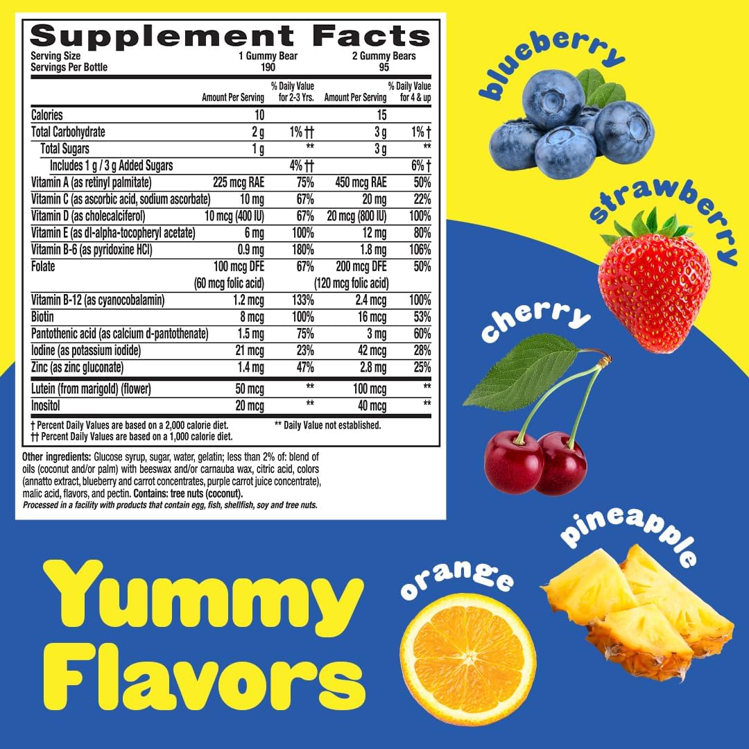 190 Gummy Multivitamin for Kids J108140