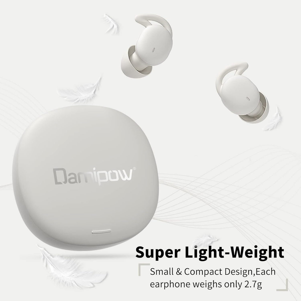 True Wireless Noise Blocking Bluetooth Sleep Earbuds A751