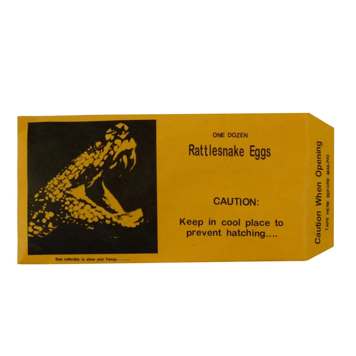 Rattlesnake Eggs Gag Gift Prank Toy V294478