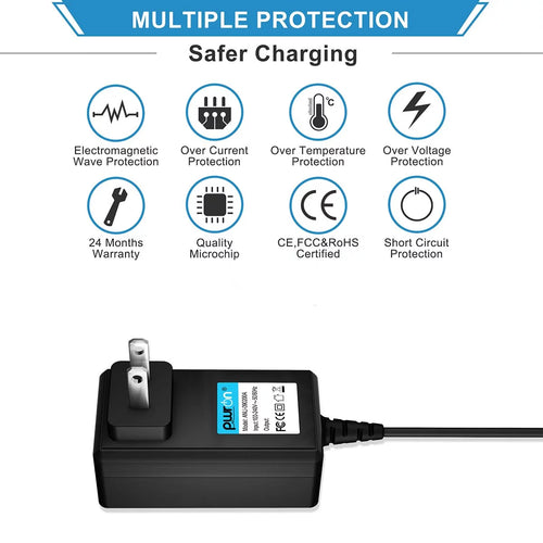 12V 1A AC DC Adapter Power Supply Cord C122