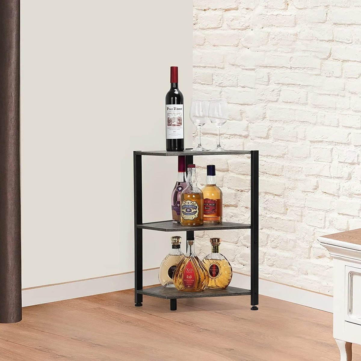 3-Tier Corner Storage Shelf Z268215