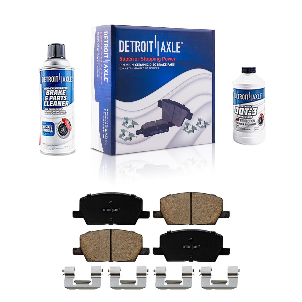 Front Ceramic Brake Pads Kit 4pc Set Z5431