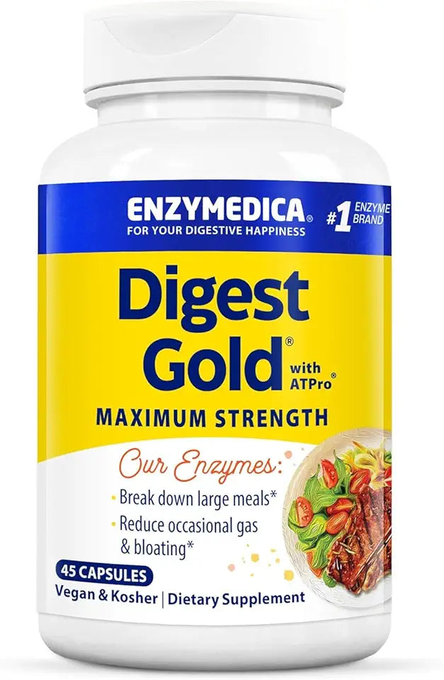 Maximum Strength Digestive Enzymes 45 Count C106