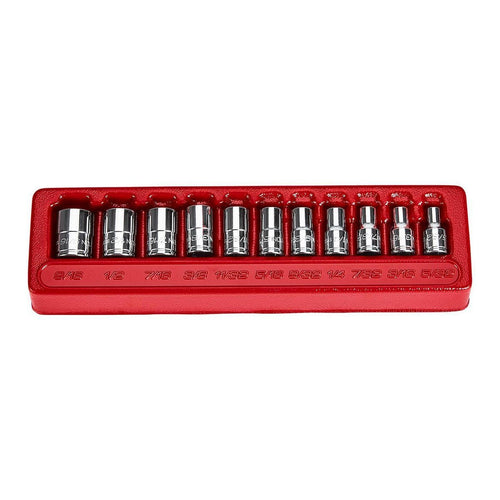 1/4 in. Drive SAE 11-Piece Socket Set M210
