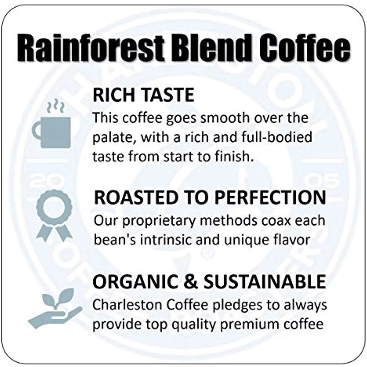 Organic Whole Bean Coffee 12 oz L503