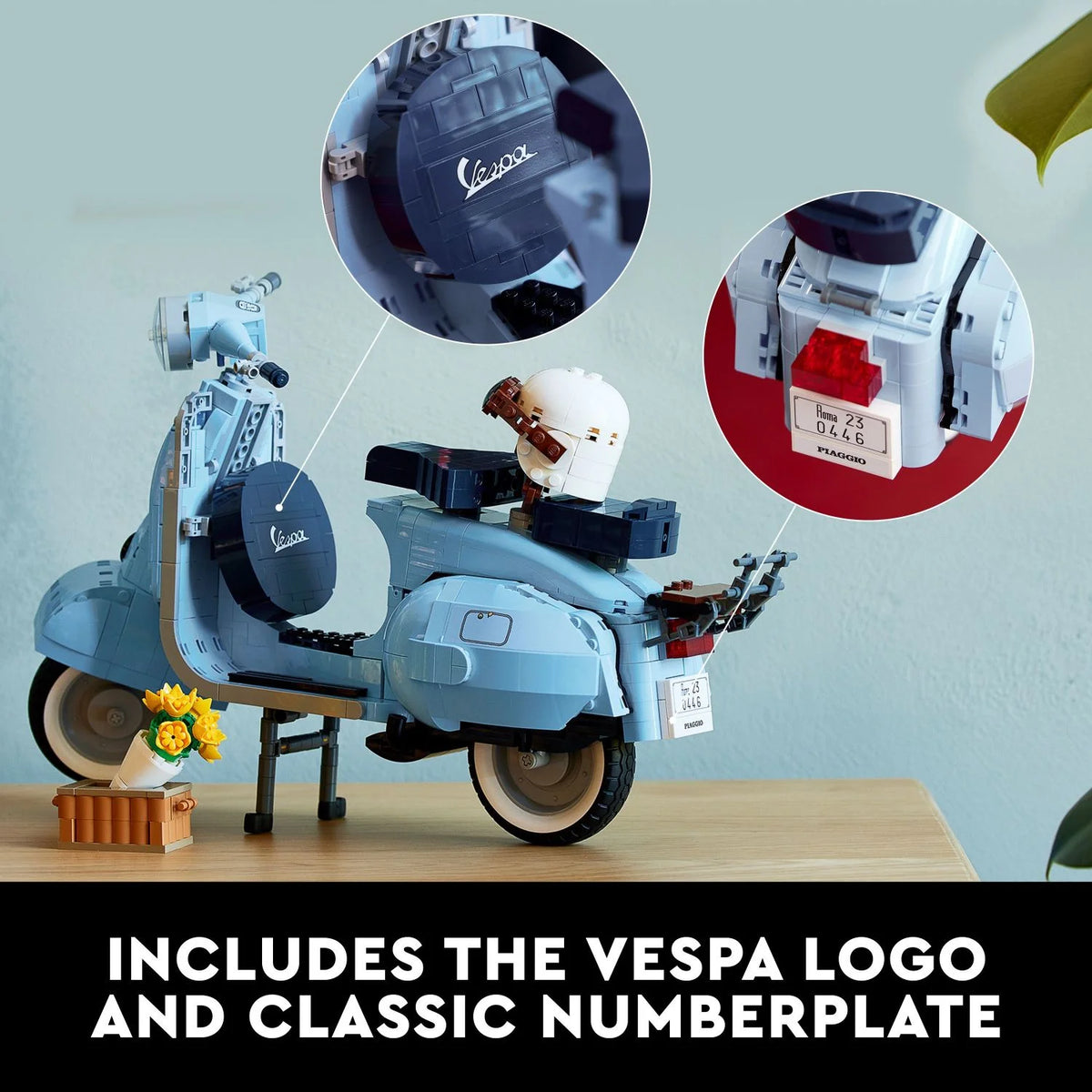 Vespa 125 Scooter Model Building Kit S452336