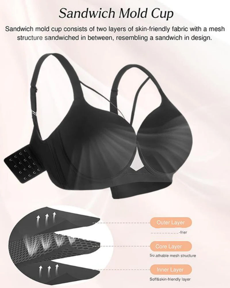 Seamless Push Up Bras U72636
