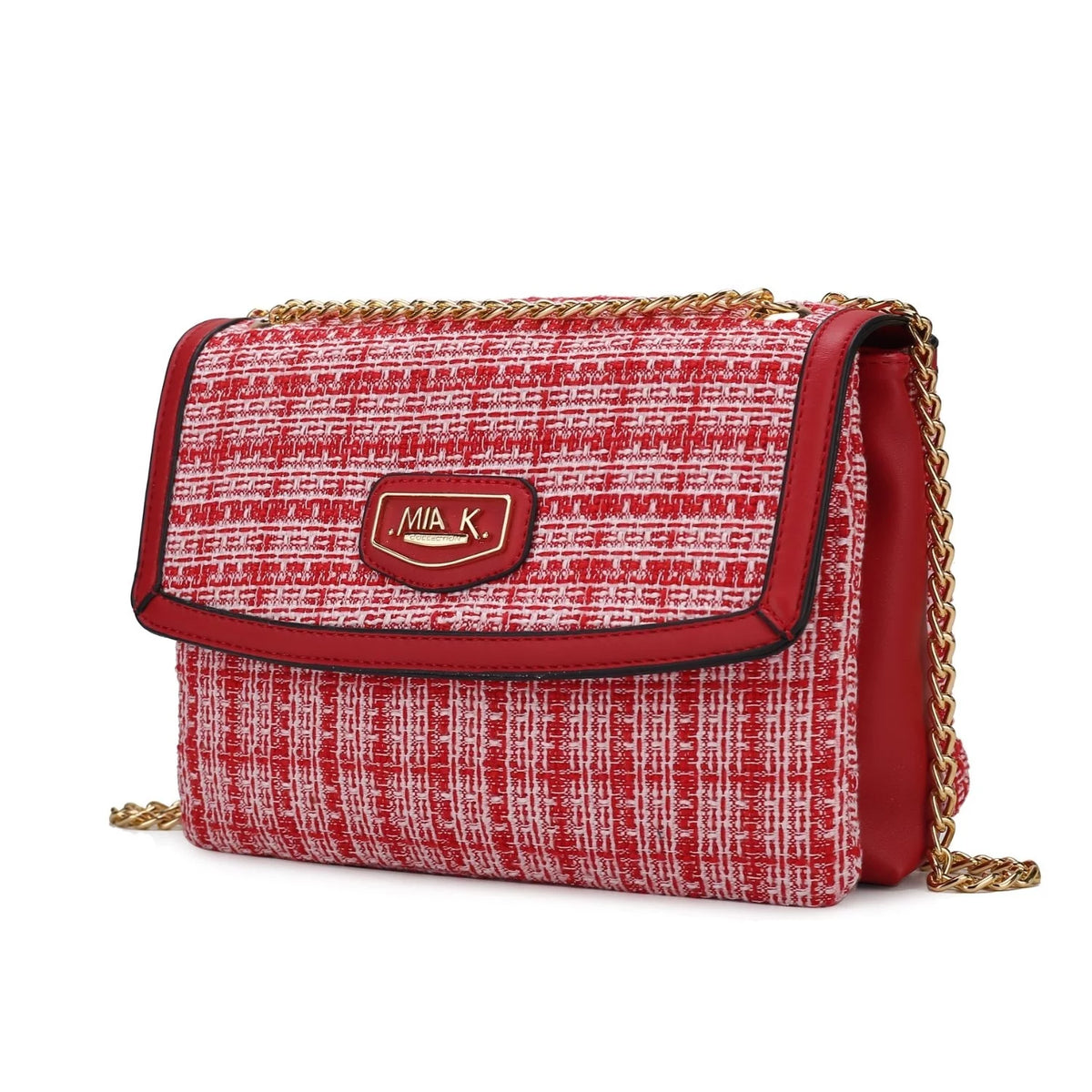Tweed Womens Shoulder Bag W565